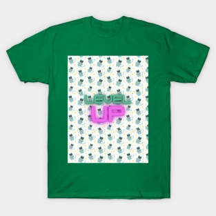 Level up- Astro cat T-Shirt